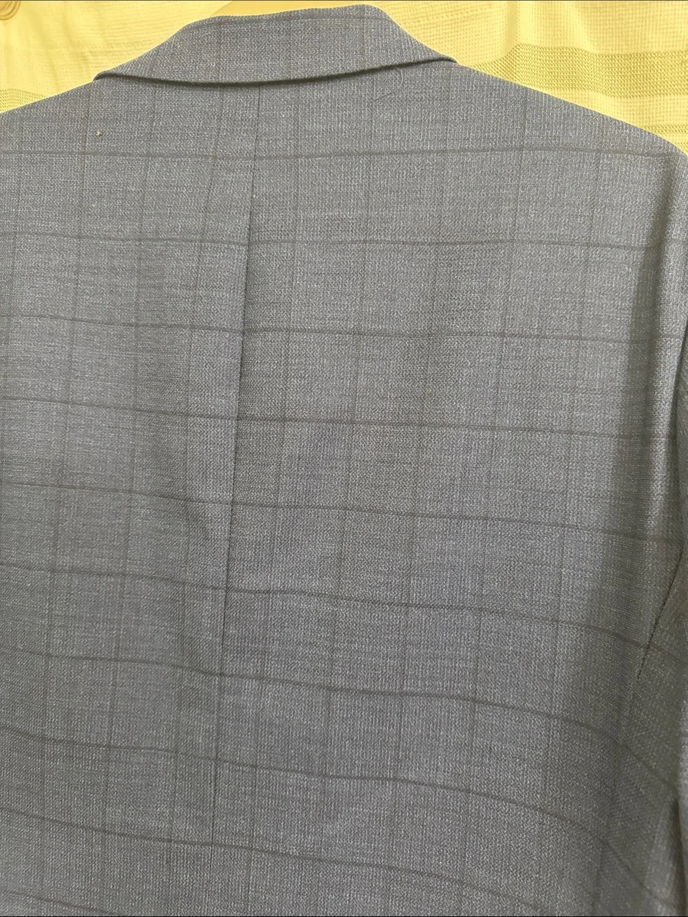 Kenneth Cole Awearness Navy Windowpane Sport Coat